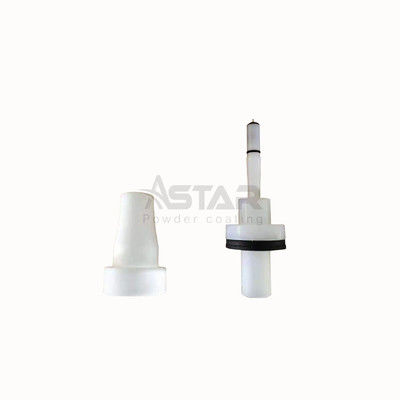 1008257 1008258 Nozzle Bulat Kompleks NS09 suku cadang lapisan bubuk
