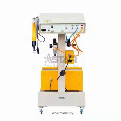 Mesin Lapisan Serbuk AS801V Perubahan warna cepat dengan getaran Manual Elektrostatik Ekonomi OEM Disesuaikan