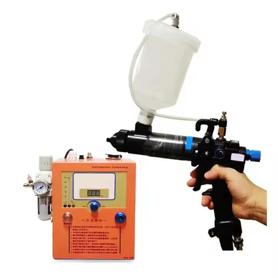 Mudah dioperasikan Dukungan khusus OEM Mesin Lapisan Serbuk Elektrostatik Manual Spray Gun