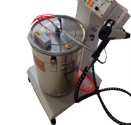 Mesin Pelapisan Bubuk Elektrostatik 12V Untuk Roda Substrat Baja