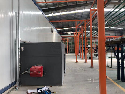 Hemat Energi Powder Coating Curing Oven, Gas Powder Coating Oven