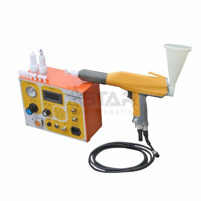 Mesin Powder Coating Manual Cone Hopper Triangular Test