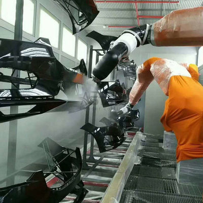 Mobil Bumper Otomatis 6 Sumbu Semprot Lukisan Robot