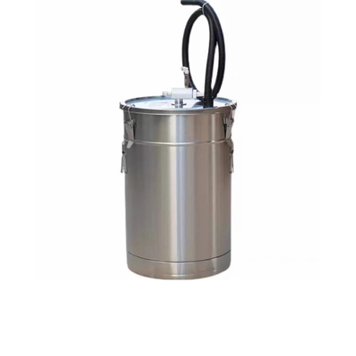 Semua Jenis Powder Coating Round Fluidizing Hopper Stainless
