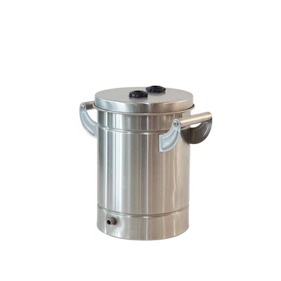 Semua Jenis Powder Coating Round Fluidizing Hopper Stainless