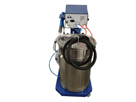 ISO9001 50W Manual Powder Coating Peralatan Mesin Cat Bubuk Aluminium AS602