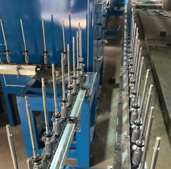 Filter Bensin Dan Diesel Garis Pelapis Bubuk Elektrostatik Otomatis L12m