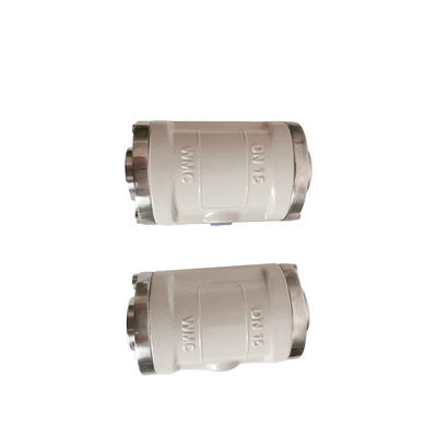 Standar Logam Manual Pinch Valve Internal Thread Connection DN15