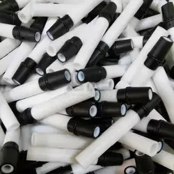 1006485 Ig06 Gema Powder Coating Gun Bagian Hitam Dan Putih Injektor Masukkan Sleeve