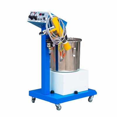 Efek yang baik Manual Electrostatic Flocking Machine Mudah Mengambil Flock Machine