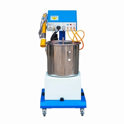 Efek yang baik Manual Electrostatic Flocking Machine Mudah Mengambil Flock Machine