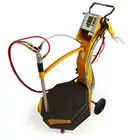 Fleksibel 2B Box Feeding Electrostatic Powder Coating Machine Kekerasan tinggi