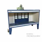 Efisien Manual Powder Coating Booth 4 Filter Powder Recycler