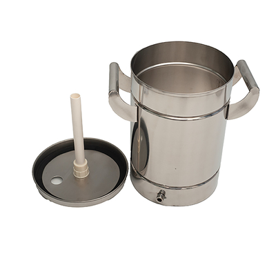Mudah Mengambil kecil Percobaan Powder Coating Hopper