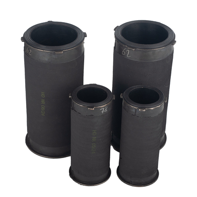 Ho DN80 Pinch Valve Sleeve Untuk Memompa Powder Paint dari Cyclone ke Powder Hopper