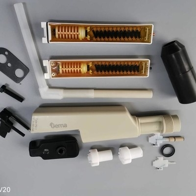 Gema Pg Pcb Powder Coating Spare Parts Pg2a Original Gun Shell Cascade Extension Cscade