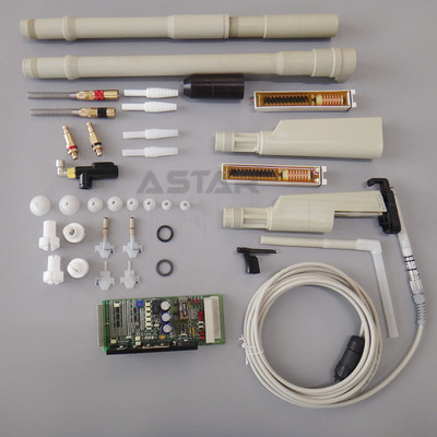 Gema Pg Pcb Powder Coating Spare Parts Pg2a Original Gun Shell Cascade Extension Cscade