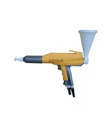 Percobaan Cone Hopper 12v Cascade Portable Powder Coating Gun
