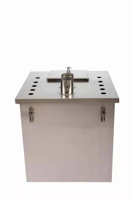 550x550mm Ketebalan Tinggi Square Powder Coating Hopper