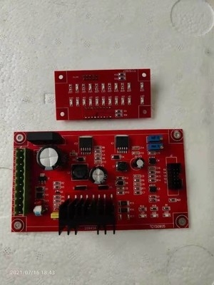 Single Adjust Led Display 12v Circuit Board Pcb Untuk Penyemprotan Elektrostatik