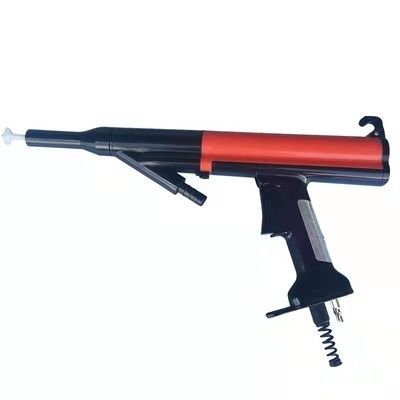 Mesin Pistol Pelapis Serbuk Nordson Logam Merah