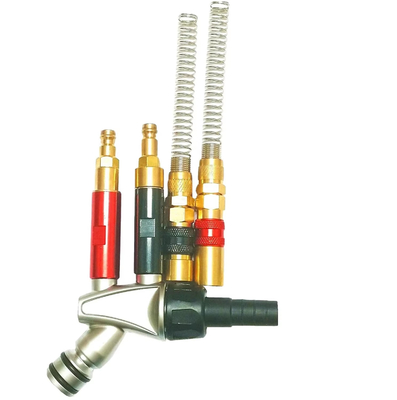 261645 261637 1005589 1005590 Injektor Serbuk OptiFlow IG06 Kopling Rilis Cepat dan Unit Katup Periksa Udara