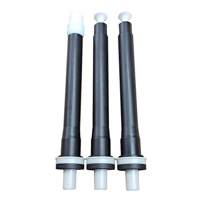 250mm lurus lengkap Flat Jet Nozzle Elektron E Gun Nozzle Extension Kit