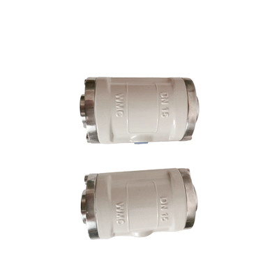 Standar Logam Manual Pinch Valve Internal Thread Connection DN15