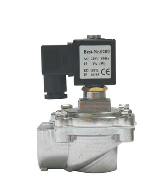 Aksesoris ruang injeksi bubuk katup pulsa elektromagnetik 24V 220V