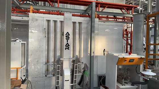 Sistem konveyor bebas daya profil aluminium horisontal
