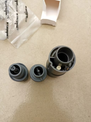 C4 Powder Coating Spare Parts Electrode Holder 390916 390915 Badan Nozzle 390204