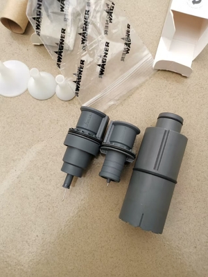 C4 Powder Coating Spare Parts Electrode Holder 390916 390915 Badan Nozzle 390204
