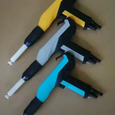 Custom Electrostatic Powder Coating Spray Gun Housing Polished OEM Design Untuk Mesin Powder Coating Industri Berbagai