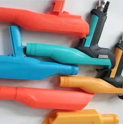 Custom Electrostatic Powder Coating Spray Gun Housing Polished OEM Design Untuk Mesin Powder Coating Industri Berbagai