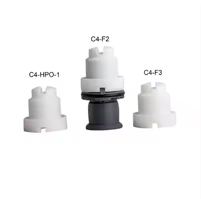 390326 HiCoat Otomatis Powder Gun suku cadang disesuaikan OEM Dukungan Flat Jet Nozzle F3 PEA-C4