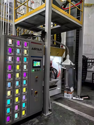 ASTAR Smart Control Master PLC Control Powder Coating Cabinet Peralatan Lukisan Teknologi Tinggi