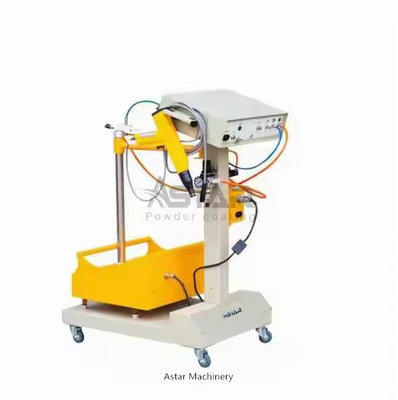Mesin Lapisan Serbuk AS801V Perubahan warna cepat dengan getaran Manual Elektrostatik Ekonomi OEM Disesuaikan