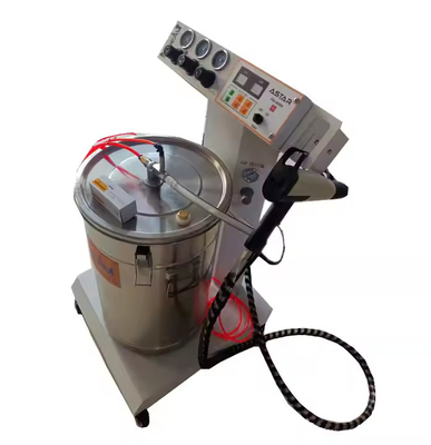 Mesin Pelapisan Bubuk Elektrostatik 12V Untuk Roda Substrat Baja