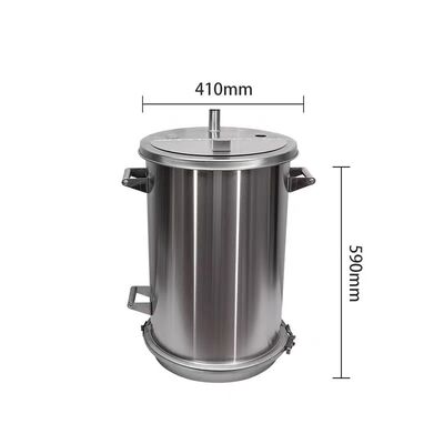 Hopper Pelapis Bubuk Fluidisasi Baja Tahan Karat untuk Mesin Pelapis Bubuk