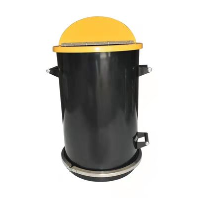 Pengelasan Mulus GEMA Fluidizing Hopper Bulat yang Dapat Dilepas