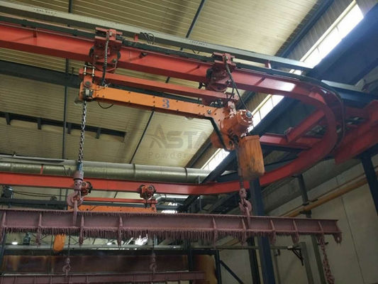 Sistem Konveyor Penggerak Rantai Produk Berat, Sistem Konveyor Lapisan Serbuk