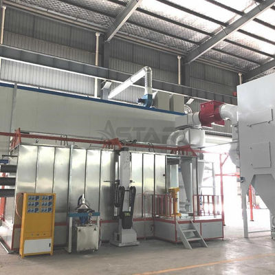 Stan Semprot Lapisan Serbuk Elektrostatik Bukti Pemulihan Ledakan Otomatis