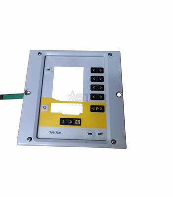 1015218 Panel depan dengan keyboard untuk mesin powder coating CG09