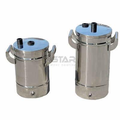 Mudah Mengambil Hopper Eksperimental Powder Coating Kecil Small