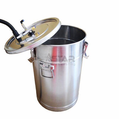 KCI Vulcanized Powder Coating Hopper Kapasitas Besar