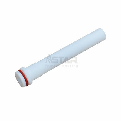 OEM Ukuran Dan Bentuk PTFE Material Venturi Pipe Powder Coating Spare Parts