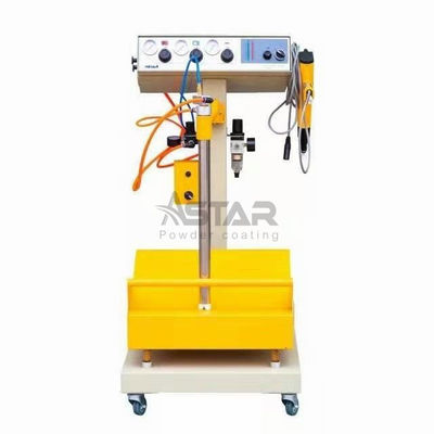 Mesin Powder Coating Manual Perubahan Warna Cepat Getaran