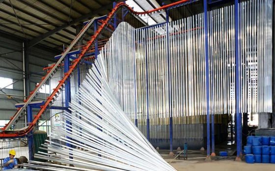 Mesin Pelapis Serbuk Aluminium Vertikal
