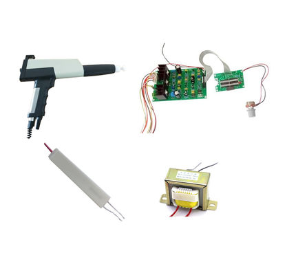 ASG01 PG Grey 4 Komponen Set Lengkap 100KV Manual Powder Coating Gun