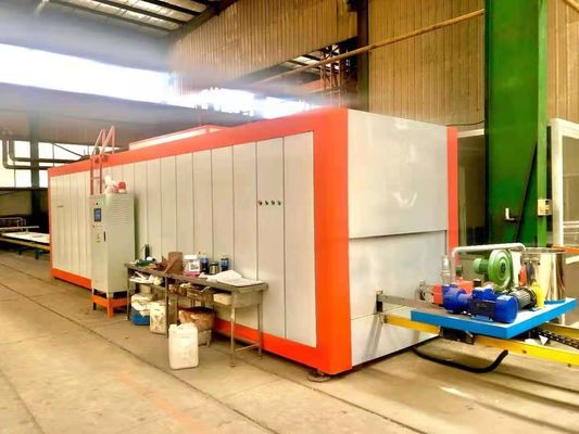 Peralatan Transfer Kayu Panas Gandum Otomatis 7.5KW Aluminium